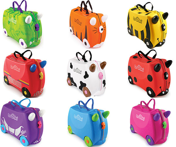 Унікальні дитячі валізи Trunki - кращий вибір дбайливих батьків